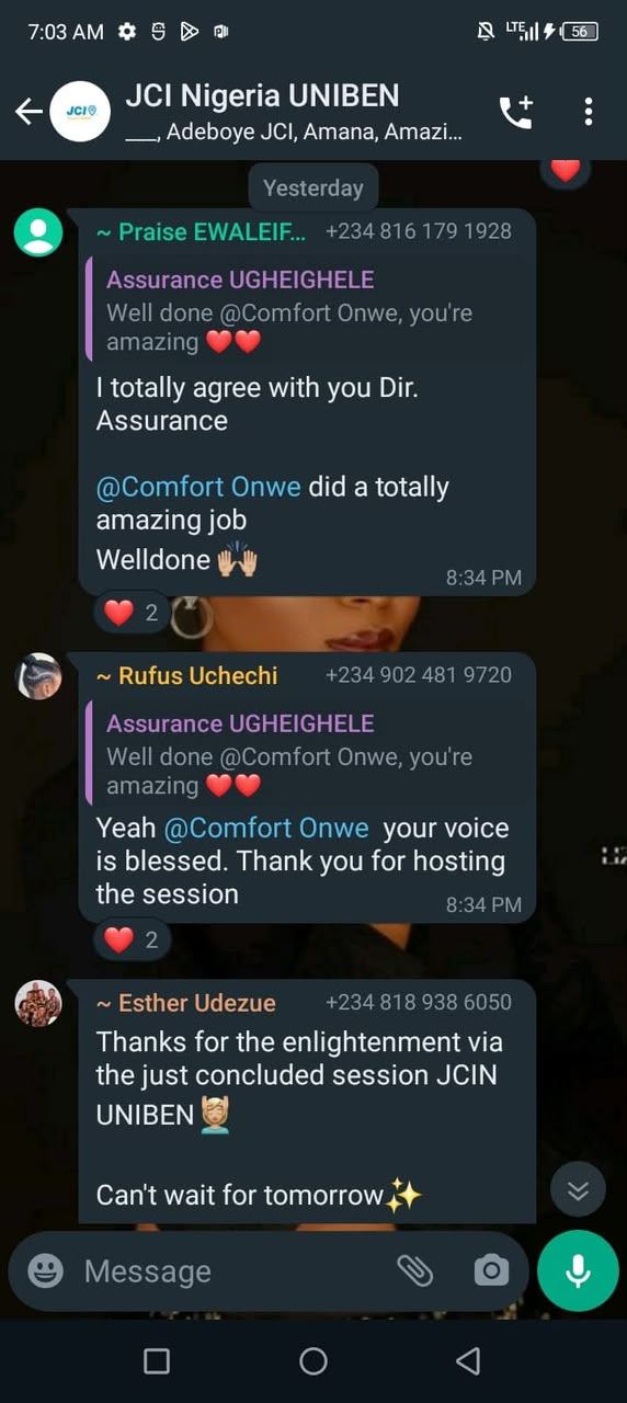Hosting testimonial