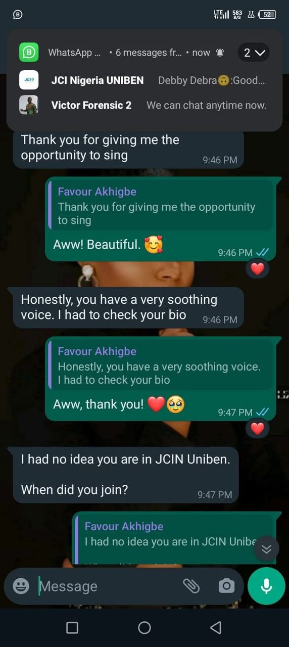 Voice-over testimonial
