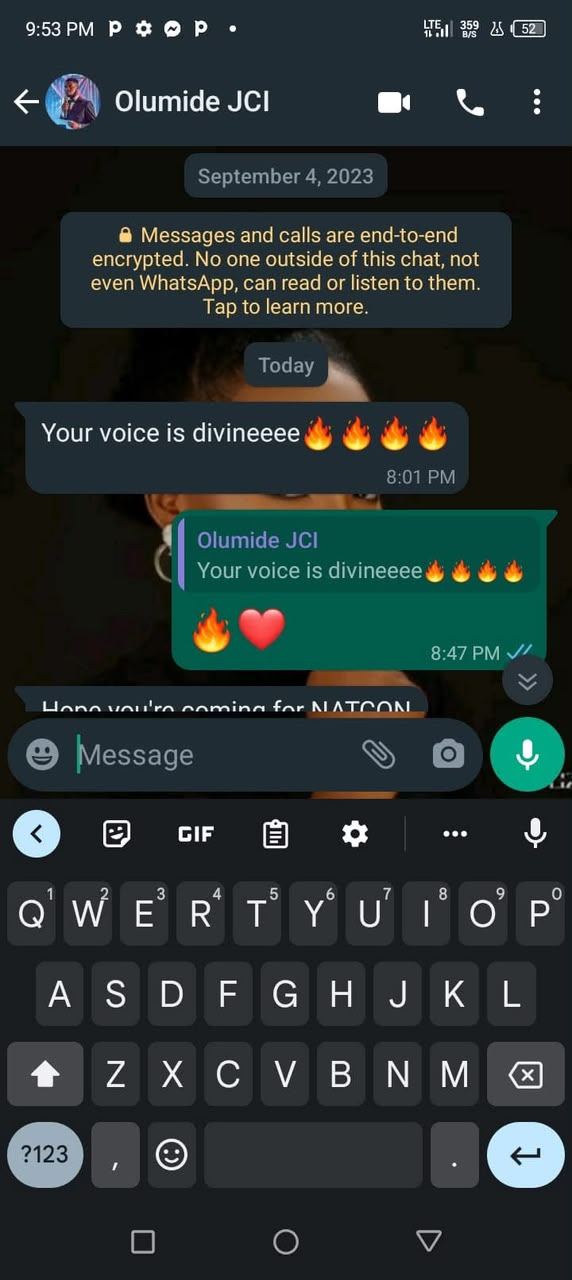 Voice-over testimonial